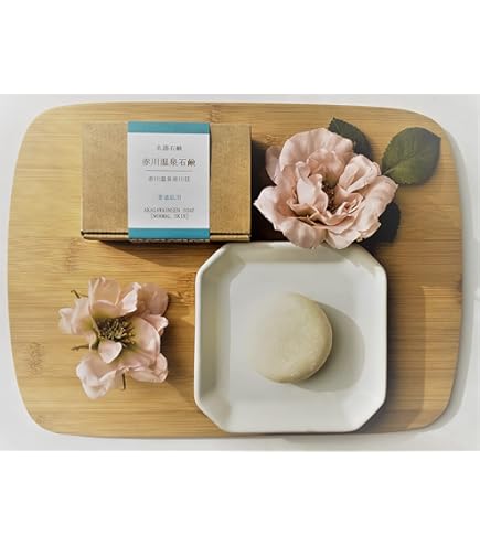 <準備中ー在庫なし＞赤川名湯温泉石鹸 (乾燥肌用) 40g　9個 Amazon | 赤川名湯温泉石鹸 (乾燥肌) 40g (赤川名湯温泉石鹸 (乾燥肌
