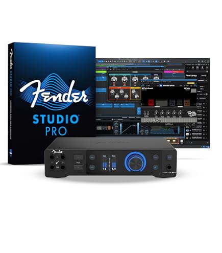 Amazon.co.jp: Fender Quantum LT4 オーディオインターフェイス USB-C