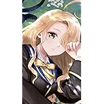 黒猫と魔女の教室 iPhoneSE/5s/5c/5(640×1136)壁紙 ユゥ・アリーズ