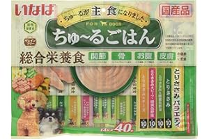 いなば ちゅ~るごはん とりささみバラエティ 40本 総合栄養食 犬用おやつ