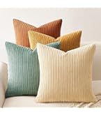 Amazon.co.jp: Topfinel クッションカバー 45×45cm 4枚セット