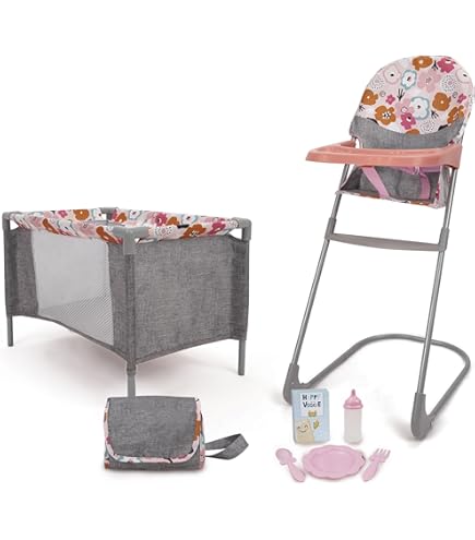 Twin Stroller 509 Crew: Melange Flora - Mabelle Duo Twin Doll