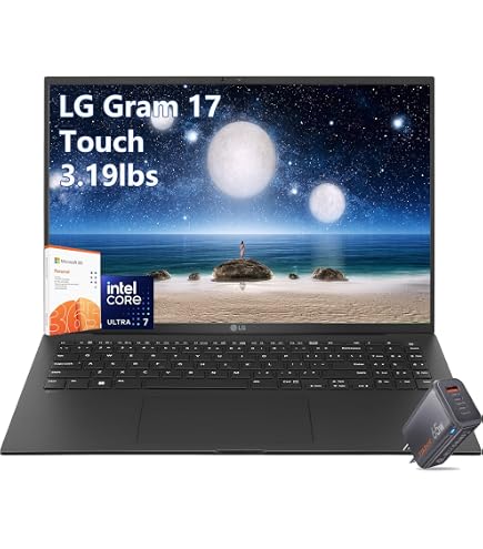 Amazon.co.jp: LG gram AI搭載ノートパソコン 17インチ タッチ