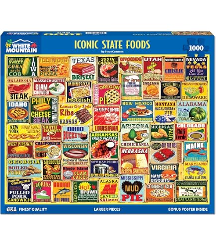 Amazon.co.jp: White Mountain Puzzles Betty Crocker Cookbooks 1000 