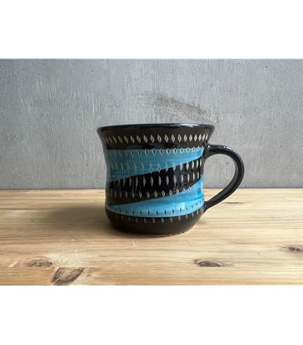 Amazon | 小石原焼 小石原焼き 鉄釉掛分 ティーカップ コーヒーカップ