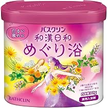 Amazon | バスクリン 和漢日和 めぐり浴 360g(約12回分) 【薬用入浴剤