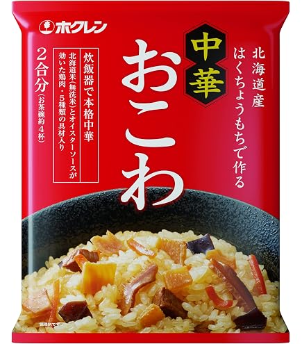 Amazon | 五目おこわの素 日本食研 五目 おこわの素 もち米付き 1袋
