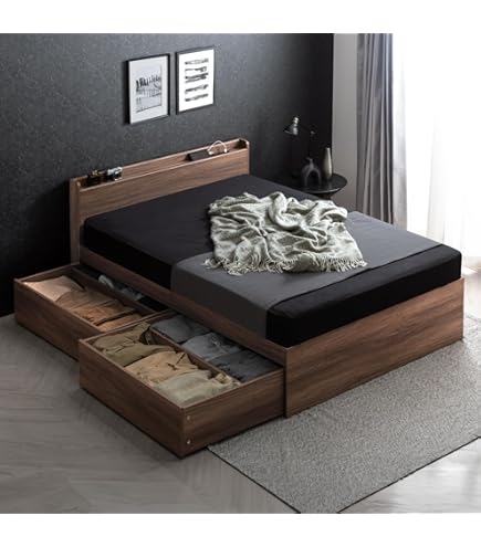 Kennkari ベッドフレーム シングル LEDライト付き フレームベッド Amazon｜Kennkari ベッドフレーム シングル LEDライト付き フレーム