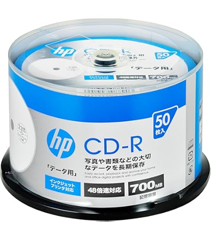 Amazon.co.jp: hp(ヒューレット・パッカード) データ用CD-R