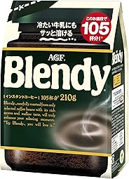 AGF ブレンディ 袋 210g 【 インスタントコーヒー 】【 水に溶けるコーヒー 】【 詰め替え エコパック 】