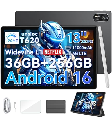 Android 15 タブレット 12インチ Blackview MEGA2 Amazon.co.jp: 【Android 15 タブレット 12インチ 2K IPS大画面