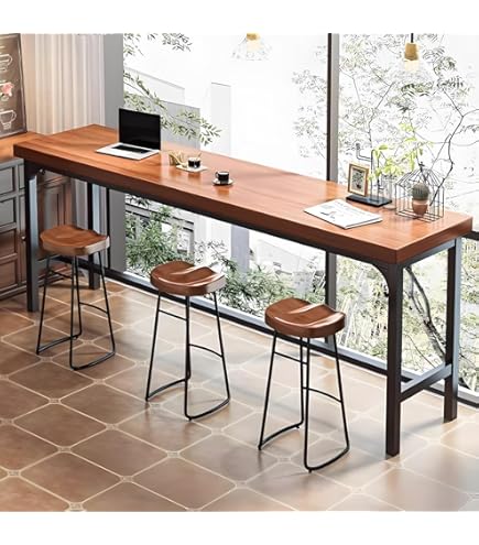 Amazon｜MUista カウンターテーブル ハイテーブル バーカウンター