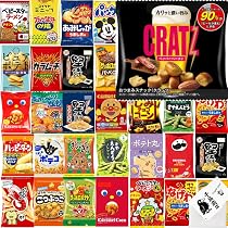 Amazon | お菓子 小袋 詰め合わせ 18種 35袋 小分け カラムーチョ ミニ