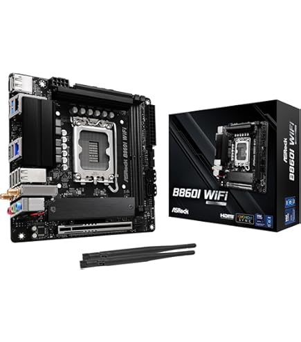 ASRock マザーボード B760M-ITX/D4 WiFi 使用頻度少 ASRock マザーボード B760M-ITX/D4 WiFi 使用頻度少 PCパーツ