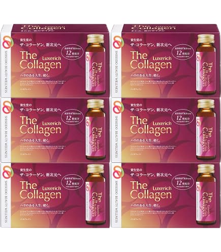 Amazon.co.jp: 【6箱セット】資生堂ザ・コラーゲン リュクスリッチ 