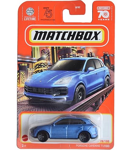 Amazon.co.jp: Matchbox ポルシェカイエンターボ1:64スケール ダイ