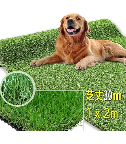 Amazon | ワタナベ工業 人工芝 タフト芝 WT-600 120㎝×30m乱 グリーン