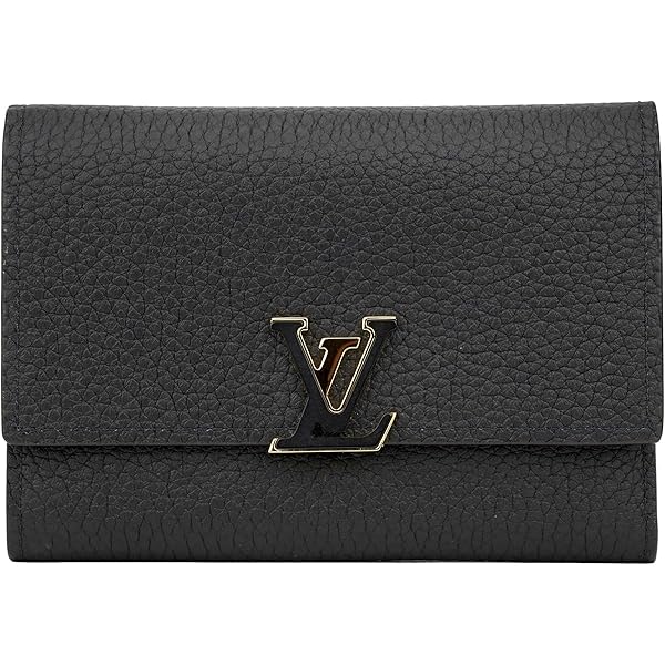ルイヴィトン ポルトフォイユ カプシーヌ コンパクト ブラック 折り財布 楽天市場】LOUIS VUITTON ルイヴィトン 2つ折り財布 ポルトフォイユ