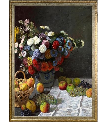 Amazon.co.jp: 世界の名画 ゴッホ 花咲く果樹園 ジークレー技法