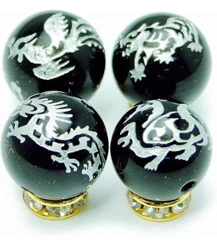 Amazon | 白金D10 10mm 1set（各1粒青龍・白虎・朱雀・玄武