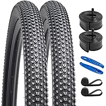 Amazon | YunSCM 2本セット,27.5 2.10 タイヤ,27.5x2.10 52-584 自転車