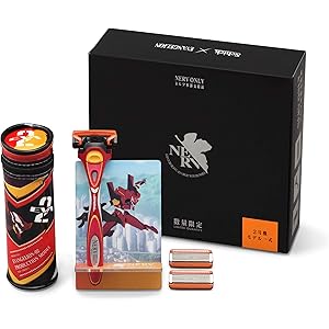 Schick(シック) ハイドロ5ホルダー EVAデザインポーチ付 プロモーション品-02/AM セット 替刃3コ付(内1コは本体装着済) エヴァンゲリオン