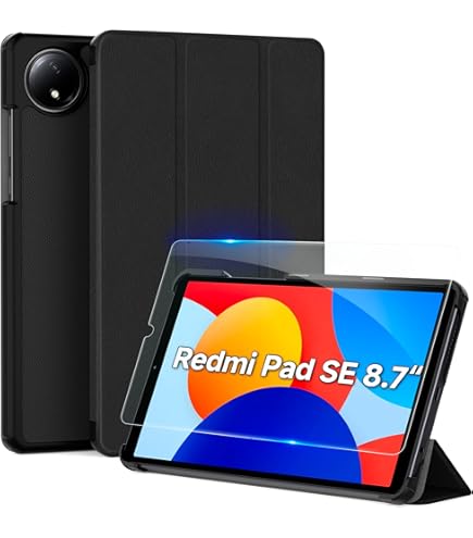 Amazon.co.jp: For Redmi Pad SE 8.7インチ ケース フィルム セット