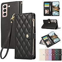 Amazon.co.jp: Rosbtib Galaxy S22 ケース 手帳型 財布型 カバー