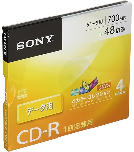 SONY 7 COLOR MIX CD-R 700MB 21枚パック CDJapan : SONY CD-R 700MB 48X, Color Mix 21 Pack, 21CDQ80EX