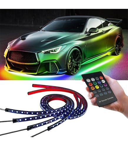 : Wellvie 車 アンダーネオンLED ライト