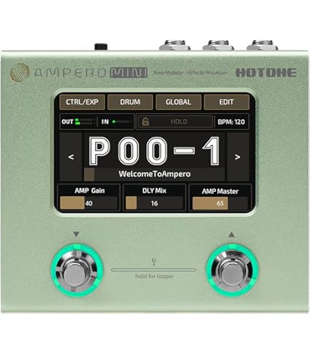 ベース HOTONE BASS PRESS Amazon | HOTONE BASS PRESS 複合型ミニワウペダル ベース用