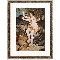 ANRI アンリ　木彫り　P.A. RENOIR ルノワール作品　額装 ANRI アンリ 木彫り P.A. RENOIR ルノワール作品 額装