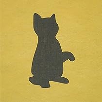 Amazon.co.jp: ステンシルシート 猫ー10 ネコ 3サイズ型紙 (20cm 