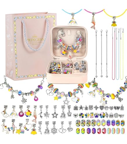 Amazon | ビーズ アクセサリーキット ブレスレット チャーム 収納