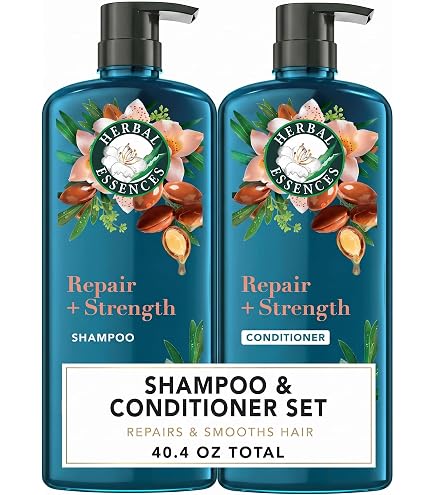 Herbal Essences Moisturizing Shampoo and Conditioner Set, Paraben