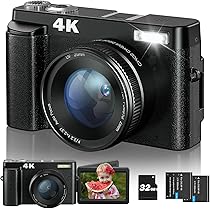 4K デジカメ 4800万画素 デジタルカメラ3インチ大画面 32G カード 51JkEQM1OvL.jpg