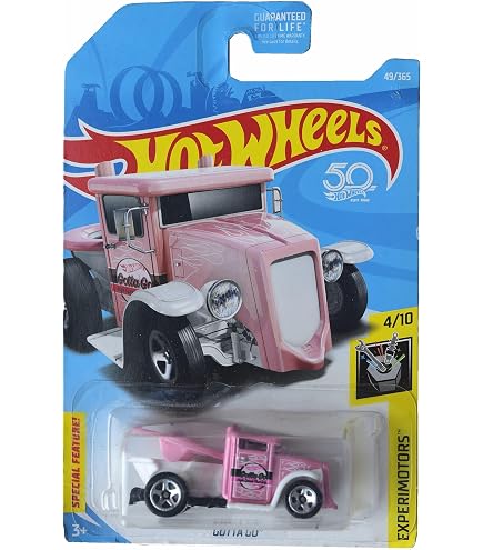 Amazon | HOT WHEELS ホットウィール gotta go ピンク #49 | ミニカー