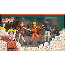 【ポポ】NARUTO ワンピース セット Amazon.co.jp: NARUTO - ナルト ギフトボックス - チーム7-3体