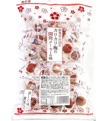 Amazon | 赤城フーズ 熱中カリカリ梅 業務用 480g | 赤城フーズ