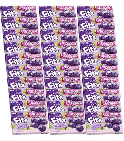 Amazon | ロッテ Fit's(甘欲のあんバター) 12枚 ×10個 | ロッテ | ガム