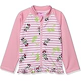 Amazon Co Jp ピンク 95cm 女児 ベビー Disney ディズニー ミニー Uvカット フルジップ 長袖 ラッシュガード 水着 スイムウェア ボーダー柄 ベビー 女の子 80cm 90cm 95cm A 2181 メール便対応 服 ファッション小物