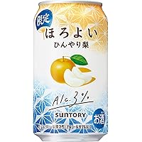 ほろよい ひんやり梨 350ml 24本 【甘酸っぱくみずみずしい味わい】 [サントリー チューハイ]