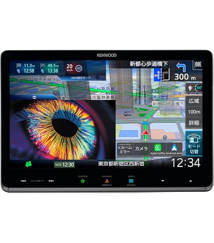 Amazon | ケンウッド(KENWOOD) カーナビ 彩速ナビ MDV-D304 ワンセグTV