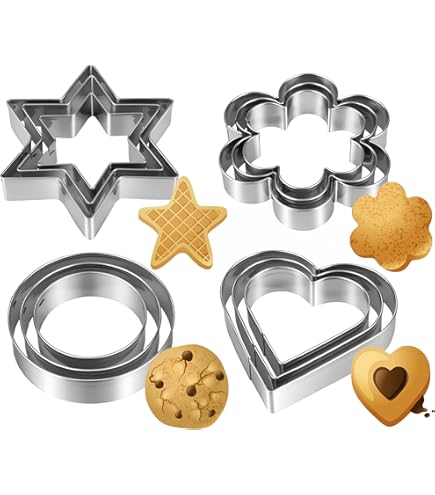 Amazon | クッキー型 30点セット ステンレス 抜き型セット クッキー