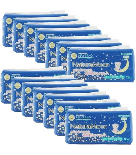 Amazon.co.jp: 【14パックセット】ナチュラムーン(NaturaMoon) 生理用
