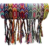 Tangser Woven Friendship Bracelets, [2022 Update]Braided Bracelets String, Adjustable Nepal Bracelet，Mexico Wave Anklet for B