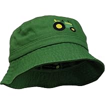 John Deere Boys' Bucket Hat, Green, 2 