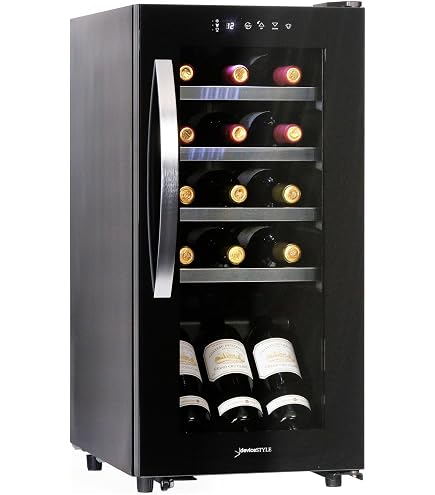 Amazon.co.jp: deviceSTYLE/デバイスタイル ワインセラー DCG-C18S-W