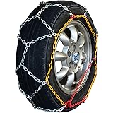 SEIKOH タイヤチェーン ジャッキアップ不要 亀甲型 金属 185/80R14 195/70R14 205/60R15 215/45R16 等 KNO80