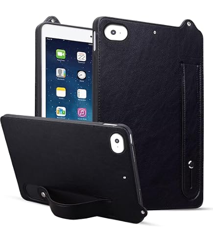 Amazon | iPad mini5 ケース Ztotop レザー製 ポケット付き ブラウン